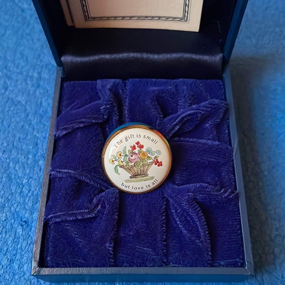 [Halcyon Days] Mini Enamel Trinket Box